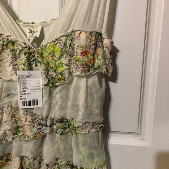 NWT Anthropologie Weston Wear Tiered Floral Tank - Picture 6 of 6